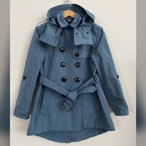 💯Auth BURBERRY BRIT Windbreaker Raincoat Jacket